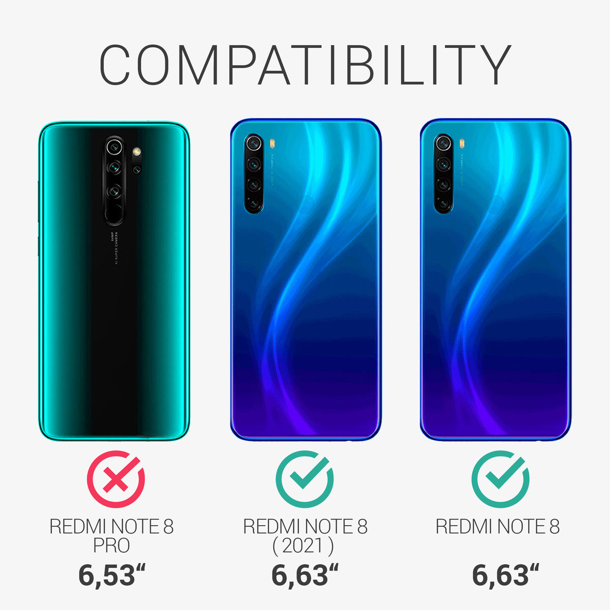 Xiaomi Redmi Note 8 (2019 / 2021) Silicone Phone Case