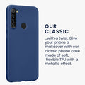 kwmobile Phone Case for Xiaomi Redmi Note 8 (2019 / 2021) Case - Silicone Case - Protective Cover