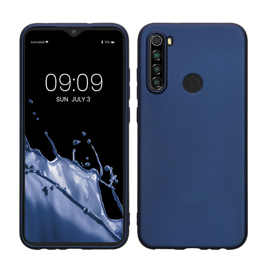 kwmobile Phone Case for Xiaomi Redmi Note 8 (2019 / 2021) Case - Silicone Case - Protective Cover