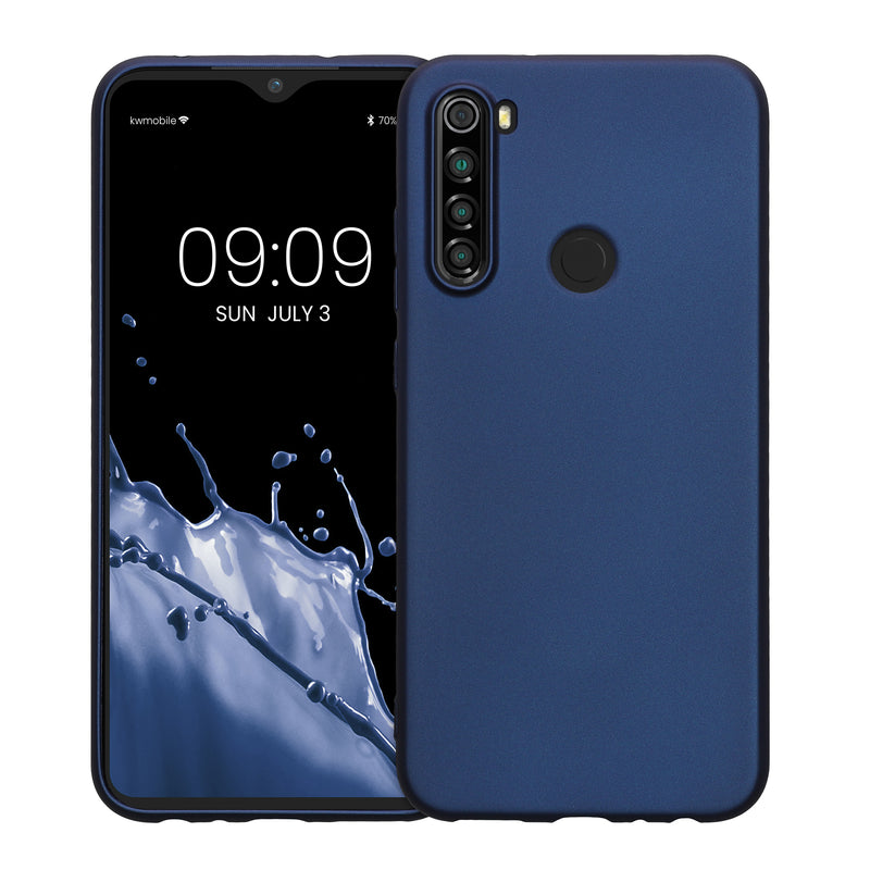 kwmobile Phone Case for Xiaomi Redmi Note 8 (2019 / 2021) Case - Silicone Case - Protective Cover