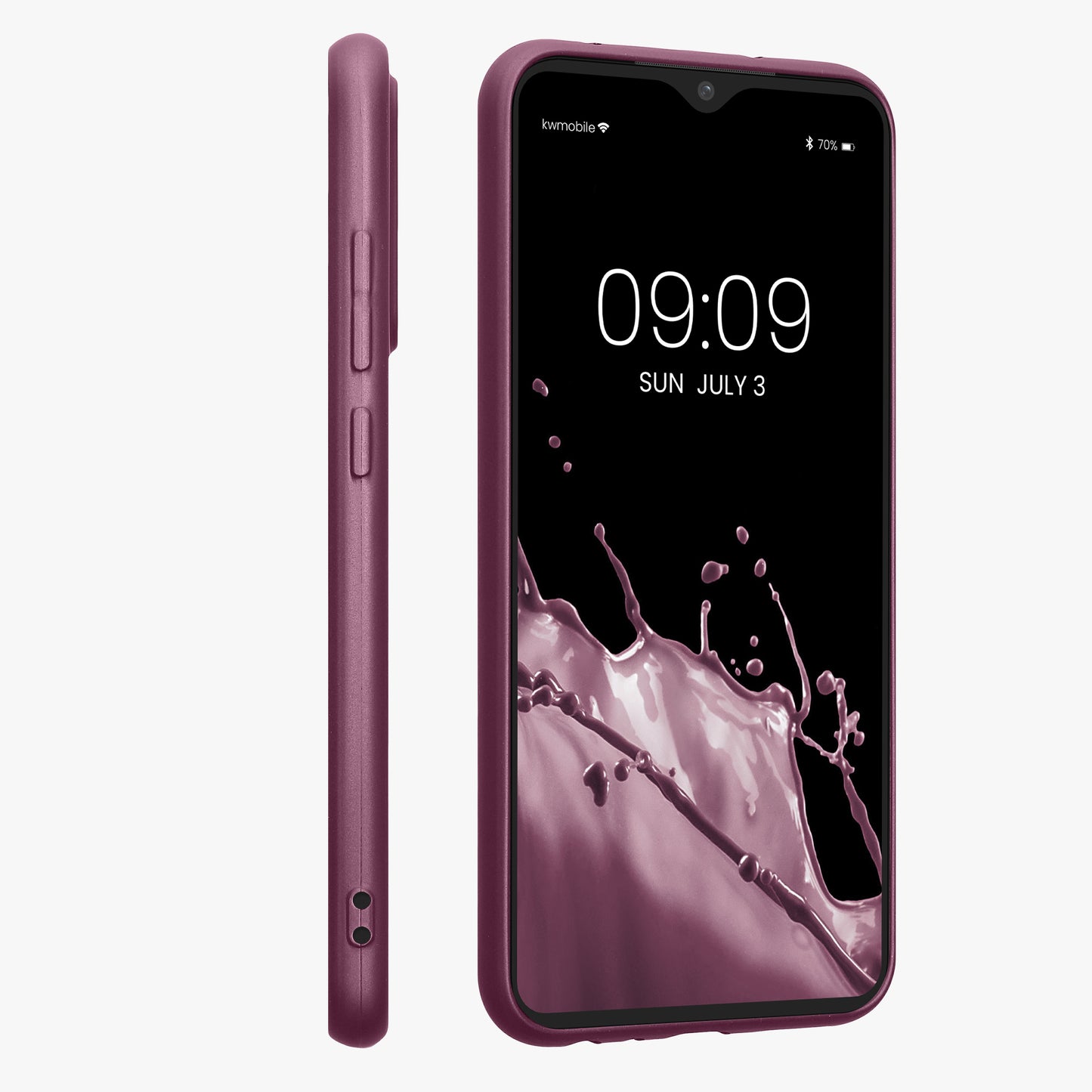 kwmobile Phone Case for Xiaomi Redmi Note 8 (2019 / 2021) Case - Silicone Case - Protective Cover