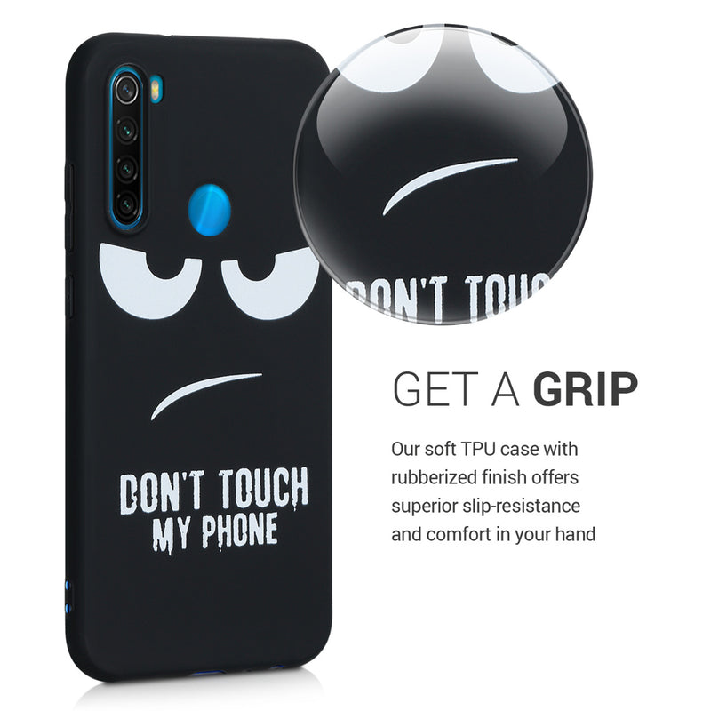 kwmobile Case Compatible with Xiaomi Redmi Note 8 (2019 / 2021) - Silicone Phone Case