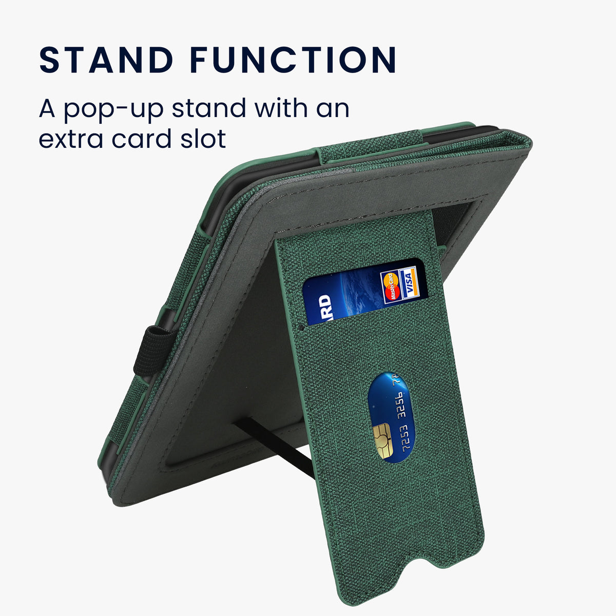 Flip Case with Hand Strap for Tolino Vision 1 / 2 / 3 / 4 HD