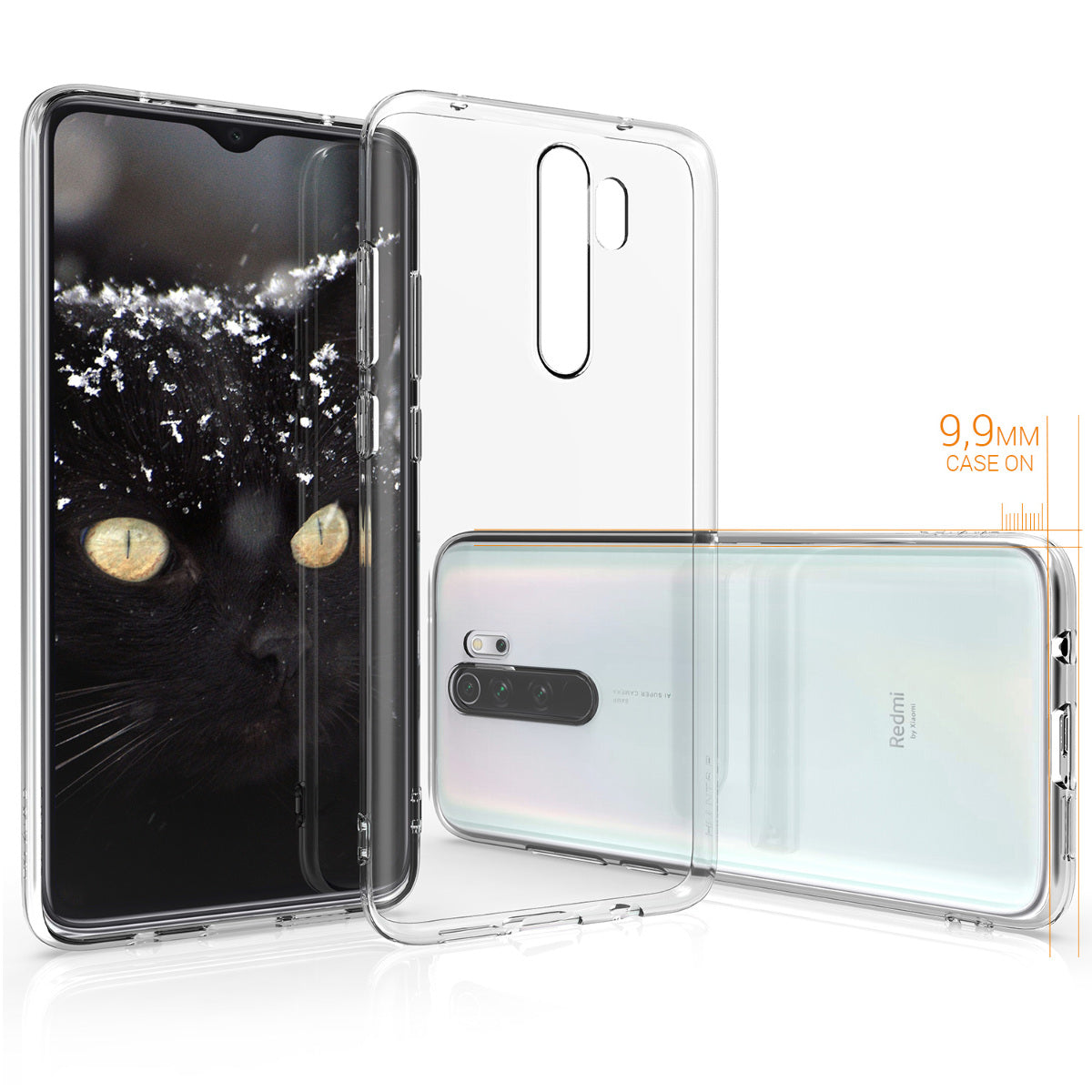 Xiaomi Redmi Note 8 Pro Silicone Phone Case Clear