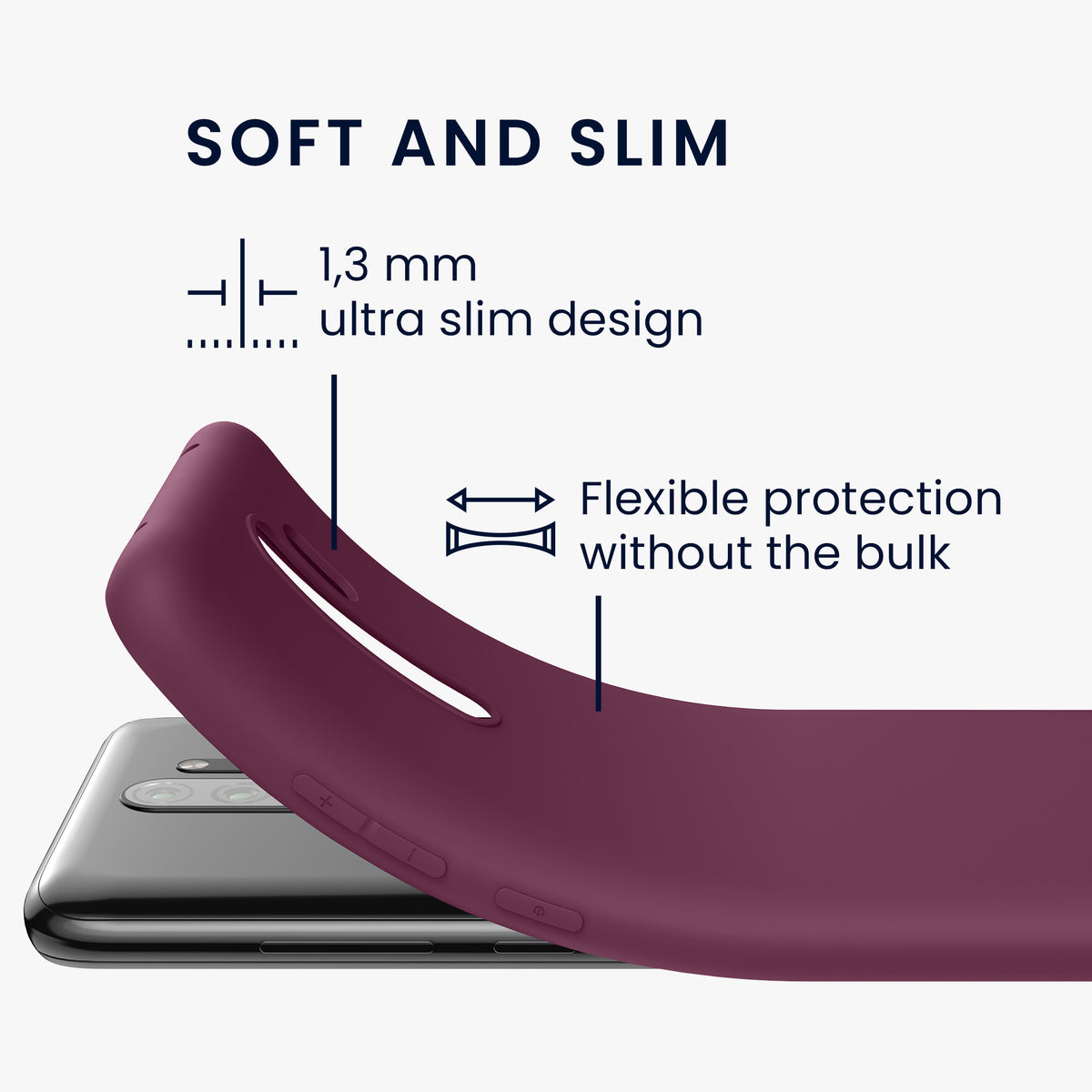 Xiaomi Redmi Note 8 Pro Phone Case Matte Silicone