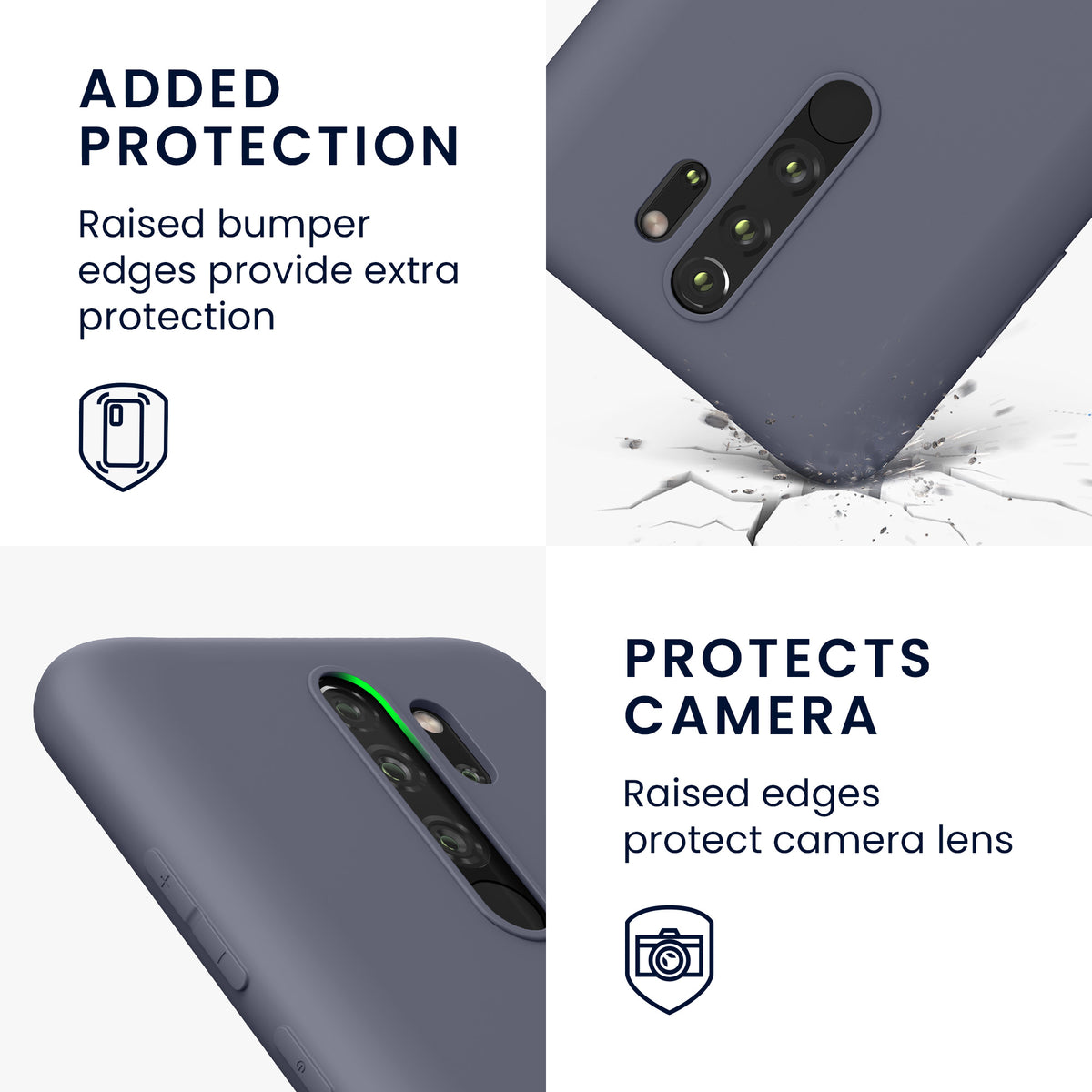 Xiaomi Redmi Note 8 Pro Phone Case Matte Silicone
