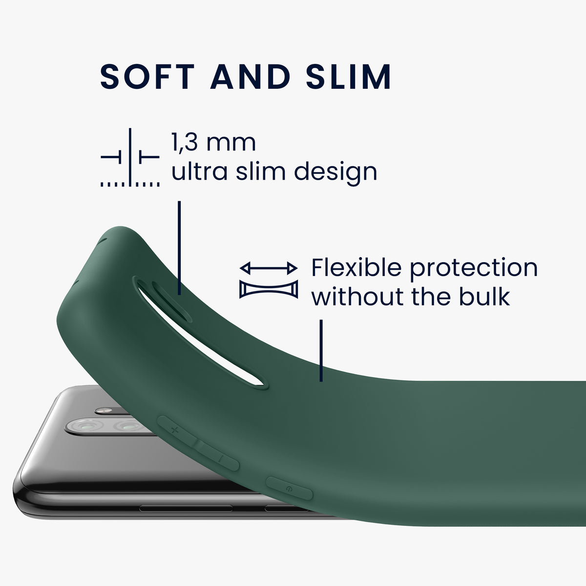 Xiaomi Redmi Note 8 Pro Phone Case Matte Silicone