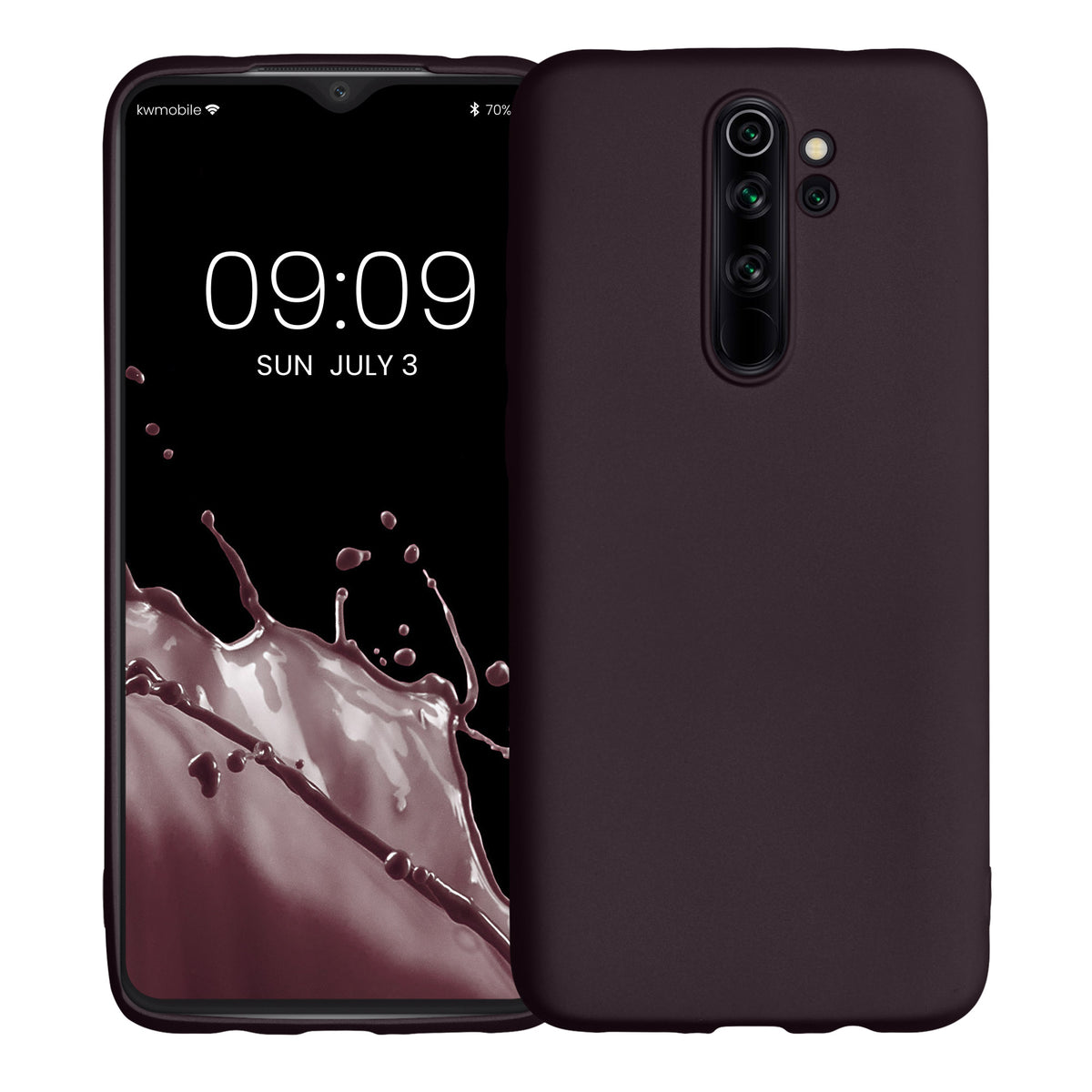 Xiaomi Redmi Note 8 Pro Metallic Silicone Phone Case