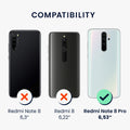 Xiaomi Redmi Note 8 Pro Metallic Silicone Phone Case