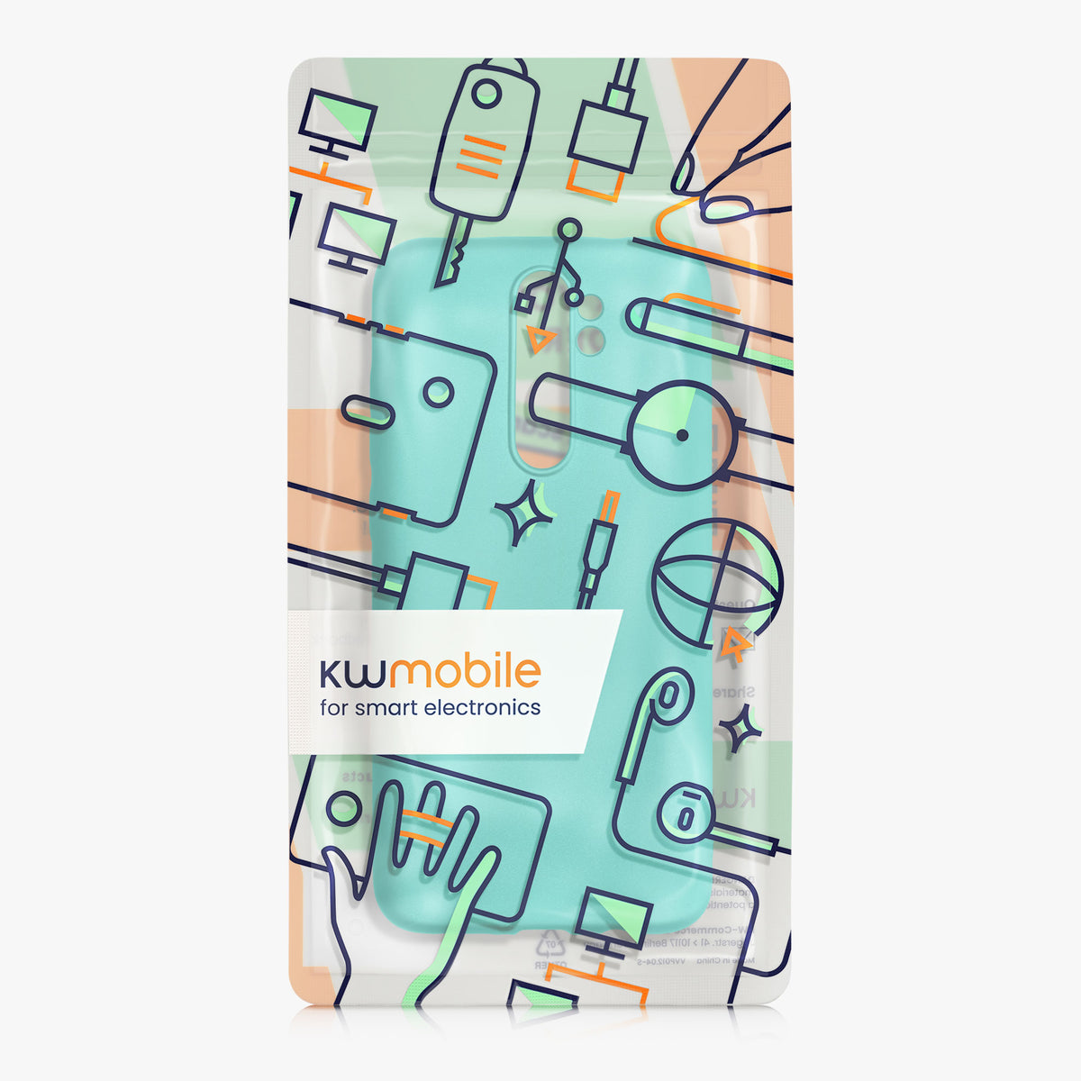 Xiaomi Redmi Note 8 Pro Metallic Silicone Phone Case