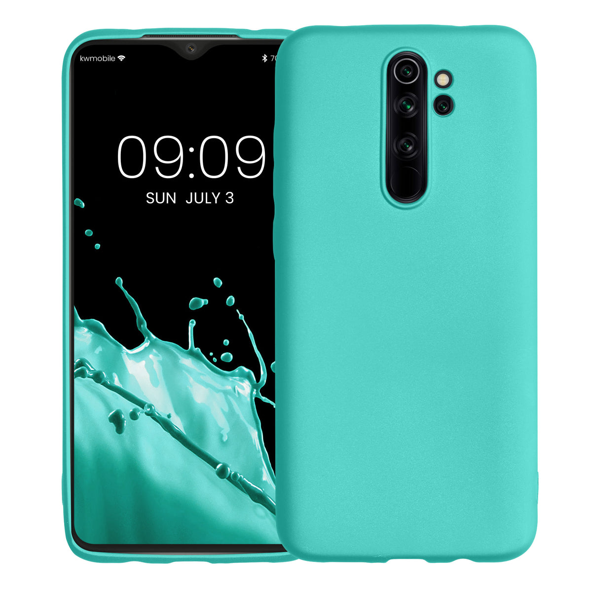 Xiaomi Redmi Note 8 Pro Metallic Silicone Phone Case