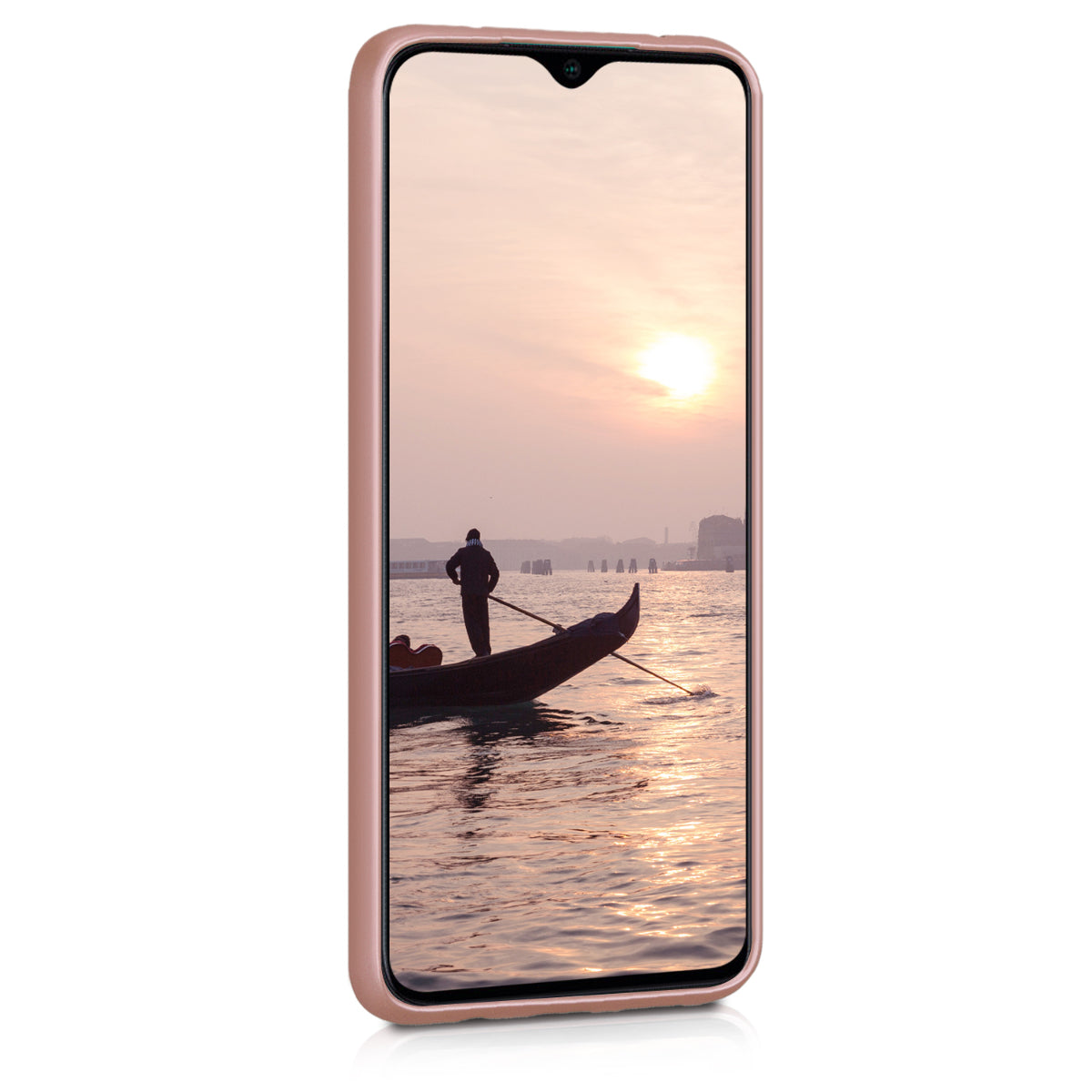 Xiaomi Redmi Note 8 Pro Metallic Silicone Phone Case