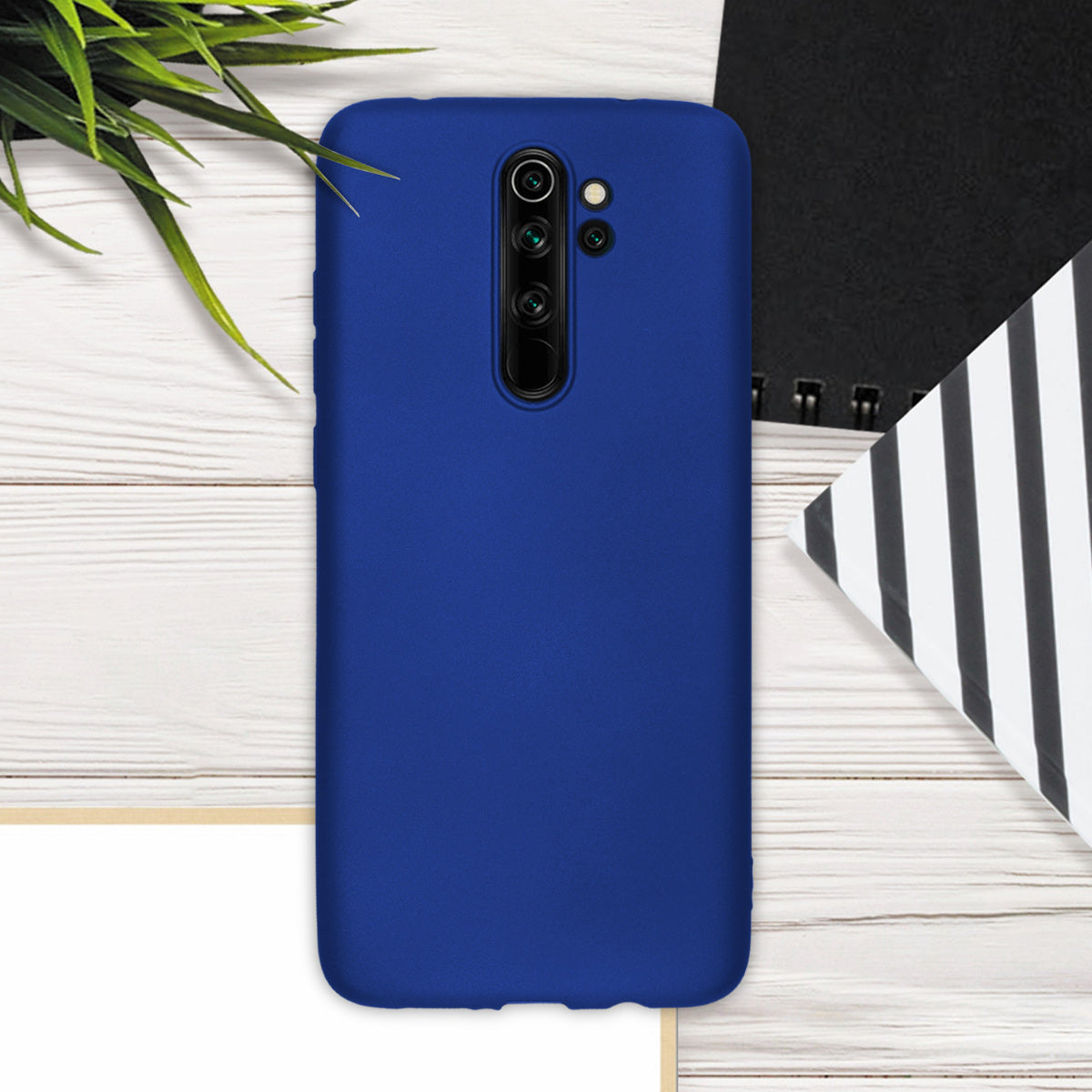 Xiaomi Redmi Note 8 Pro Metallic Silicone Phone Case