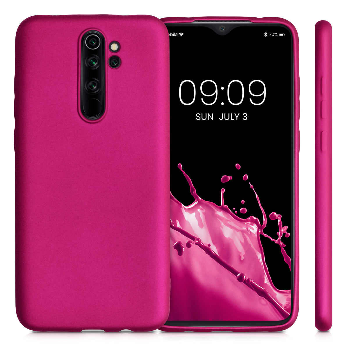Xiaomi Redmi Note 8 Pro Metallic Silicone Phone Case