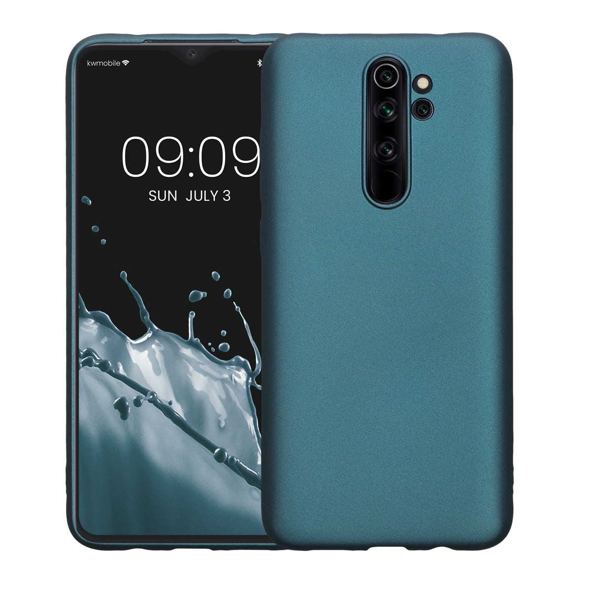 Xiaomi Redmi Note 8 Pro Metallic Silicone Phone Case