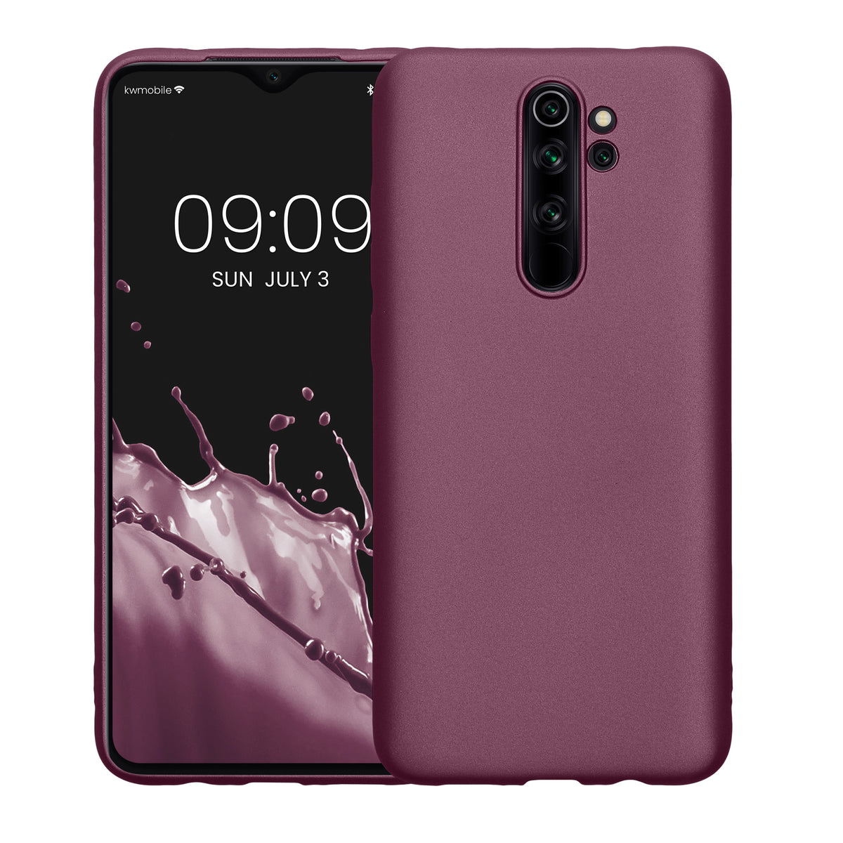 Xiaomi Redmi Note 8 Pro Metallic Silicone Phone Case