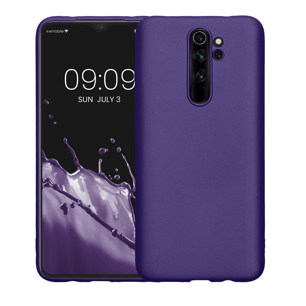 Xiaomi Redmi Note 8 Pro Metallic Silicone Phone Case