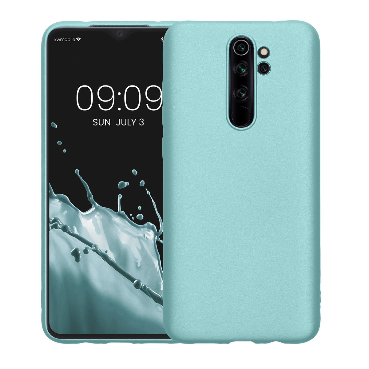 Xiaomi Redmi Note 8 Pro Metallic Silicone Phone Case