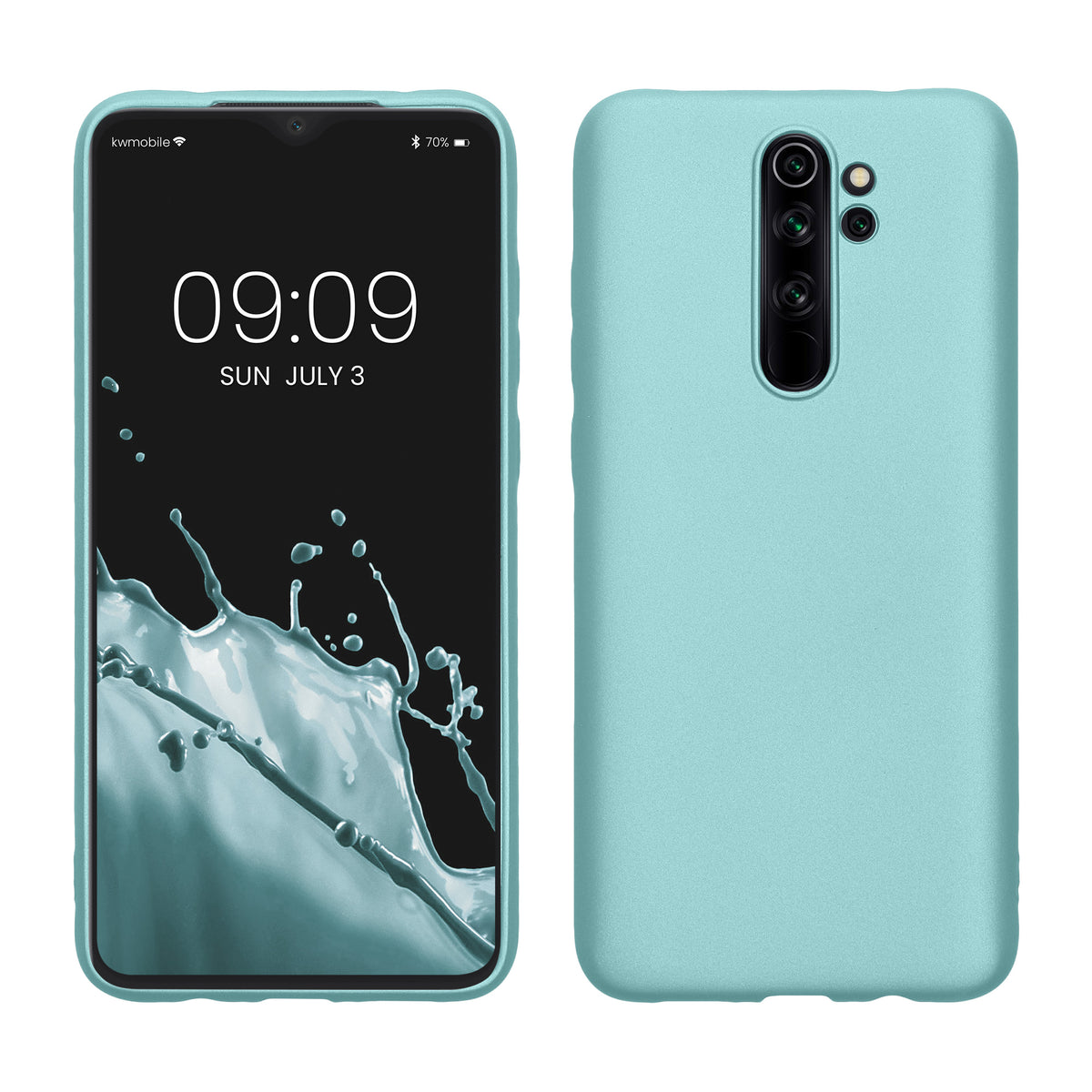 Xiaomi Redmi Note 8 Pro Metallic Silicone Phone Case