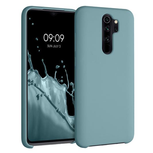 kwmobile Phone Case for Xiaomi Redmi Note 8 Pro Case - Silicone - Wireless Charging - Protective Cover