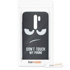 Xiaomi Redmi Note 8 Pro Silikon Handyhülle Don't Touch My Phone
