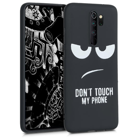 Xiaomi Redmi Note 8 Pro Silikon Handyhülle Don't Touch My Phone