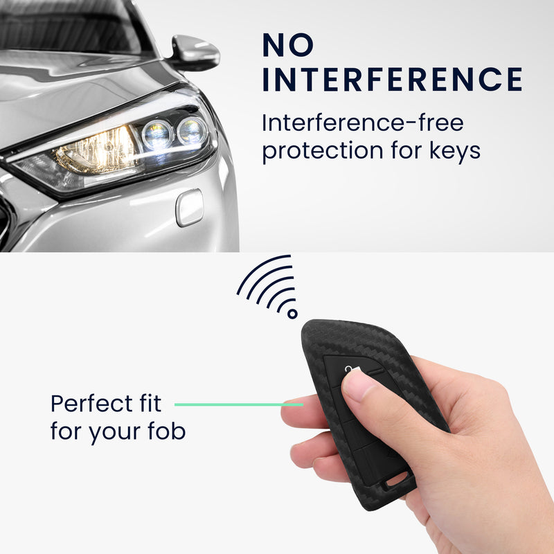 BMW 3-Button Smart Key Silicone Car Key Cover