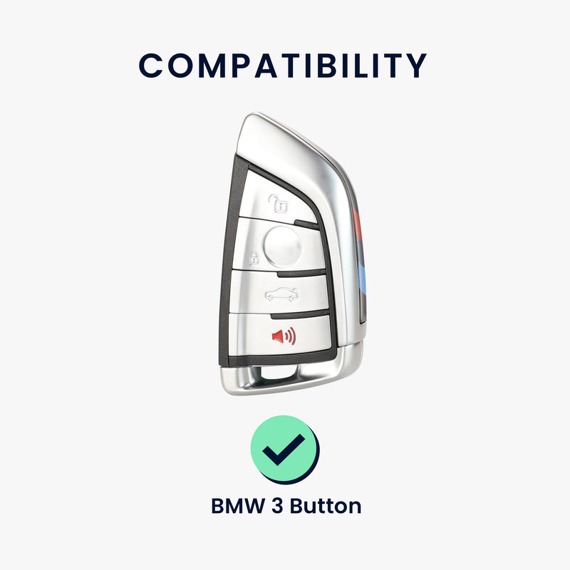 BMW 3-Button Smart Key Silicone Car Key Cover