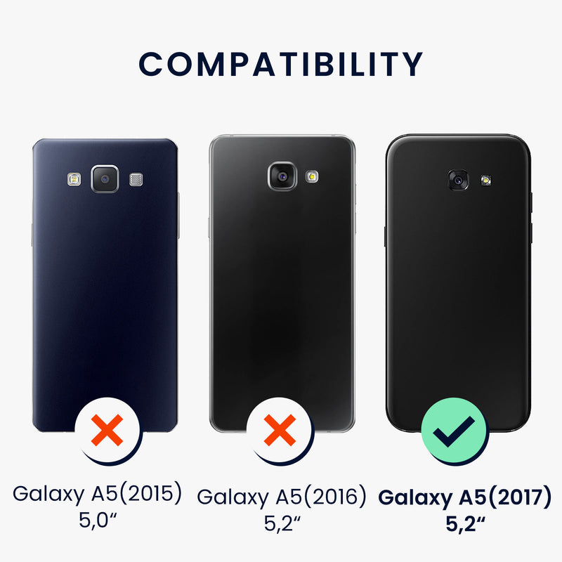 kwmobile Necklace Case compatible with Samsung Galaxy A5 (2017) Cover