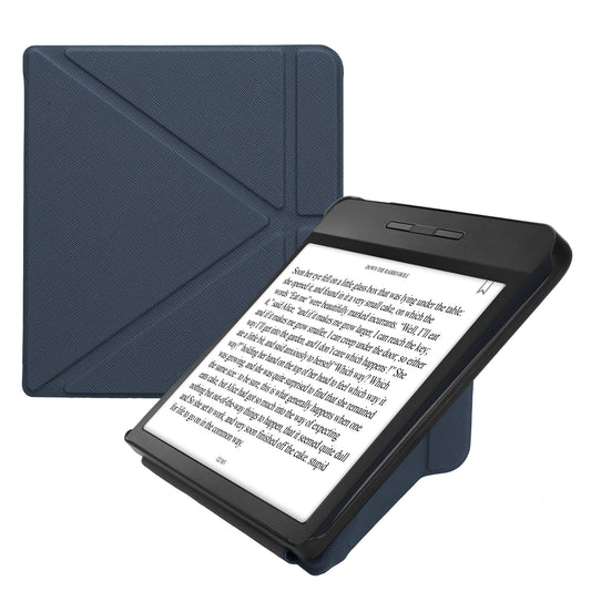 kwmobile Case for Kobo Libra H2O - eReader Flip Cover with Auto Sleep Function - Stand Case