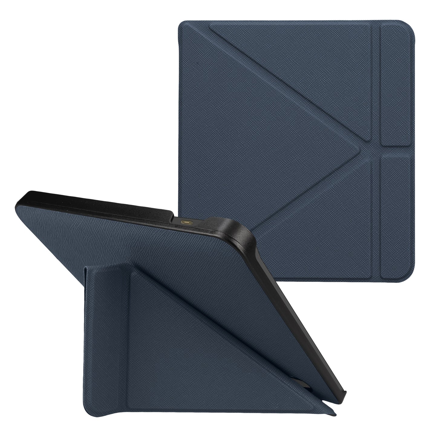 kwmobile Case for Kobo Libra H2O - eReader Flip Cover with Auto Sleep Function - Stand Case