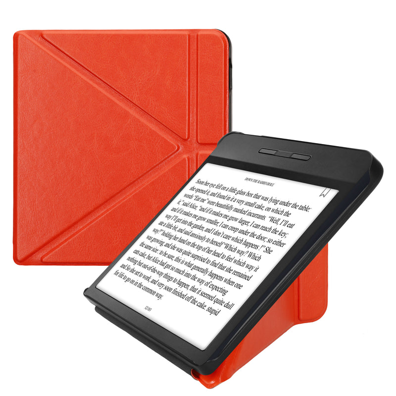kwmobile Case for Kobo Libra H2O - eReader Flip Cover with Auto Sleep Function - Stand Case