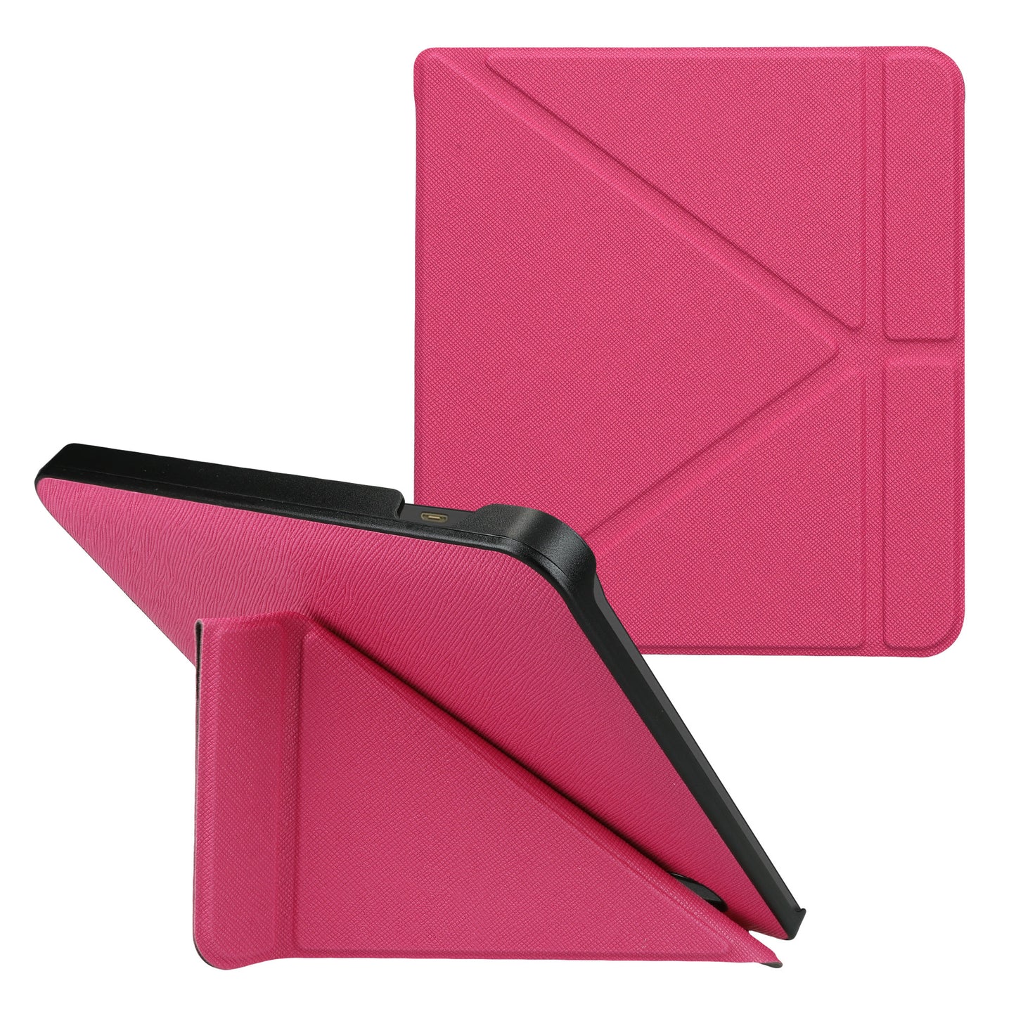 kwmobile Case for Kobo Libra H2O - eReader Flip Cover with Auto Sleep Function - Stand Case