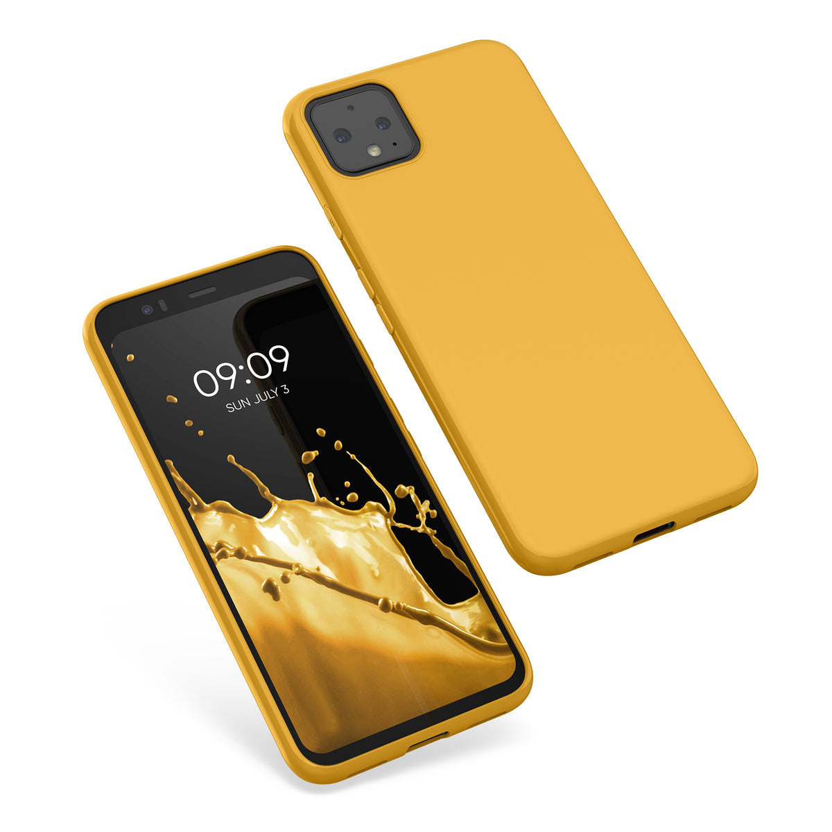 kwmobile Phone Case for Google Pixel 4 - Wireless Charging - Protective Cover