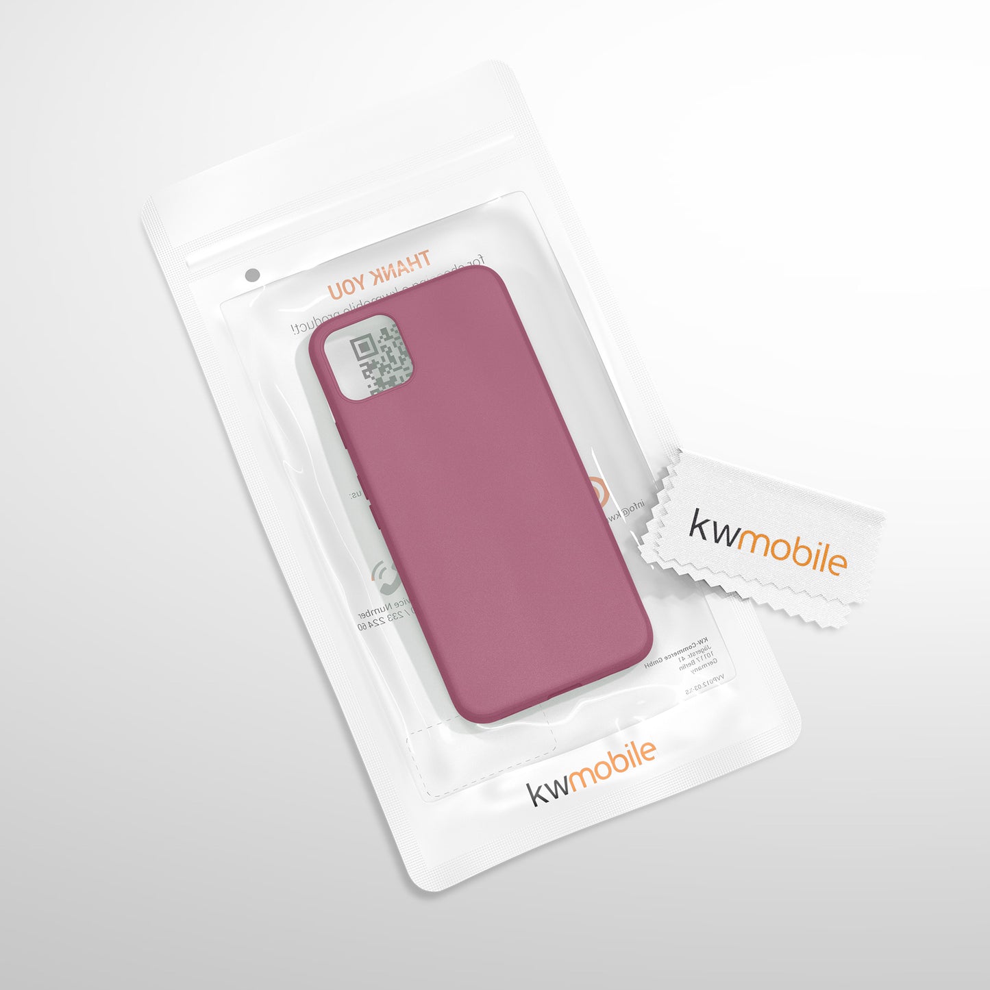 kwmobile Phone Case for Google Pixel 4 - Wireless Charging - Protective Cover