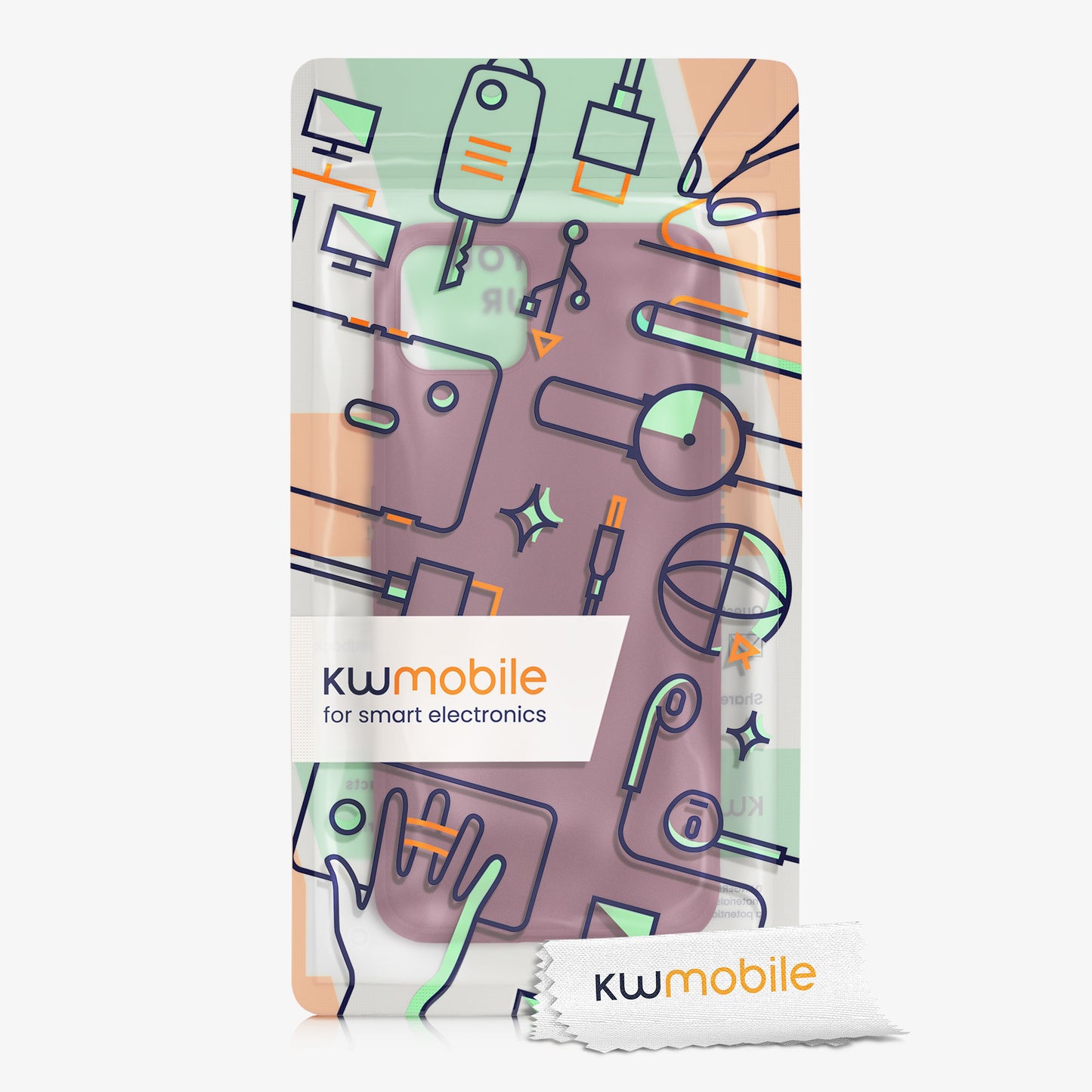 kwmobile Phone Case for Google Pixel 4 - Wireless Charging - Protective Cover
