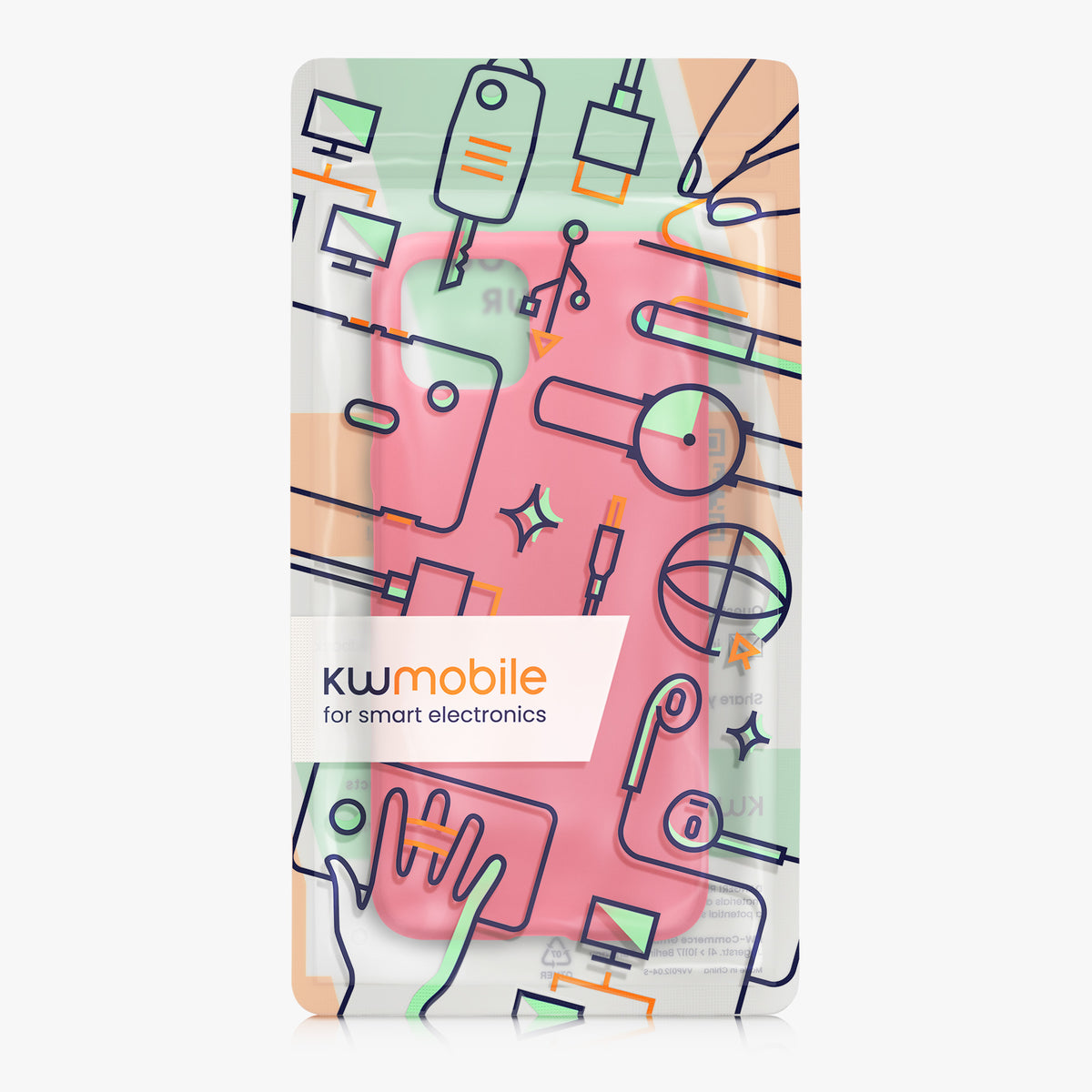 kwmobile Phone Case for Google Pixel 4 - Wireless Charging - Protective Cover