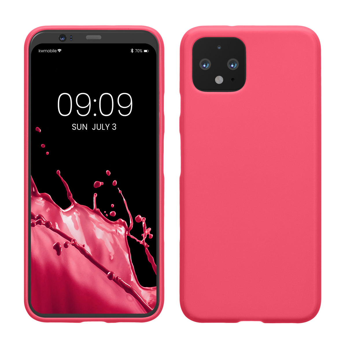 kwmobile Phone Case for Google Pixel 4 - Wireless Charging - Protective Cover