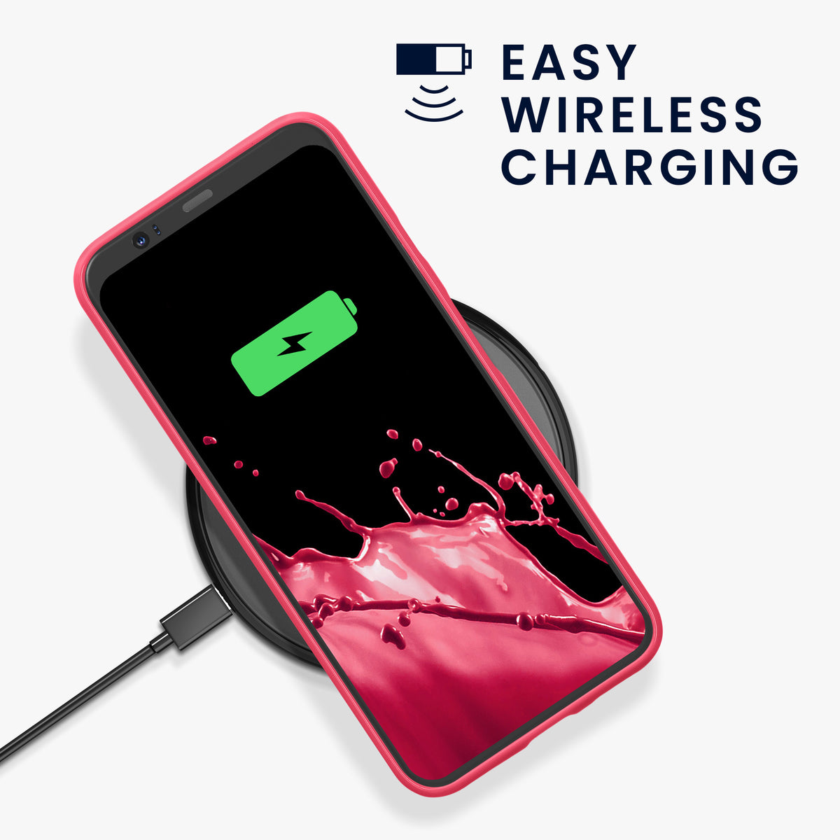 kwmobile Phone Case for Google Pixel 4 - Wireless Charging - Protective Cover