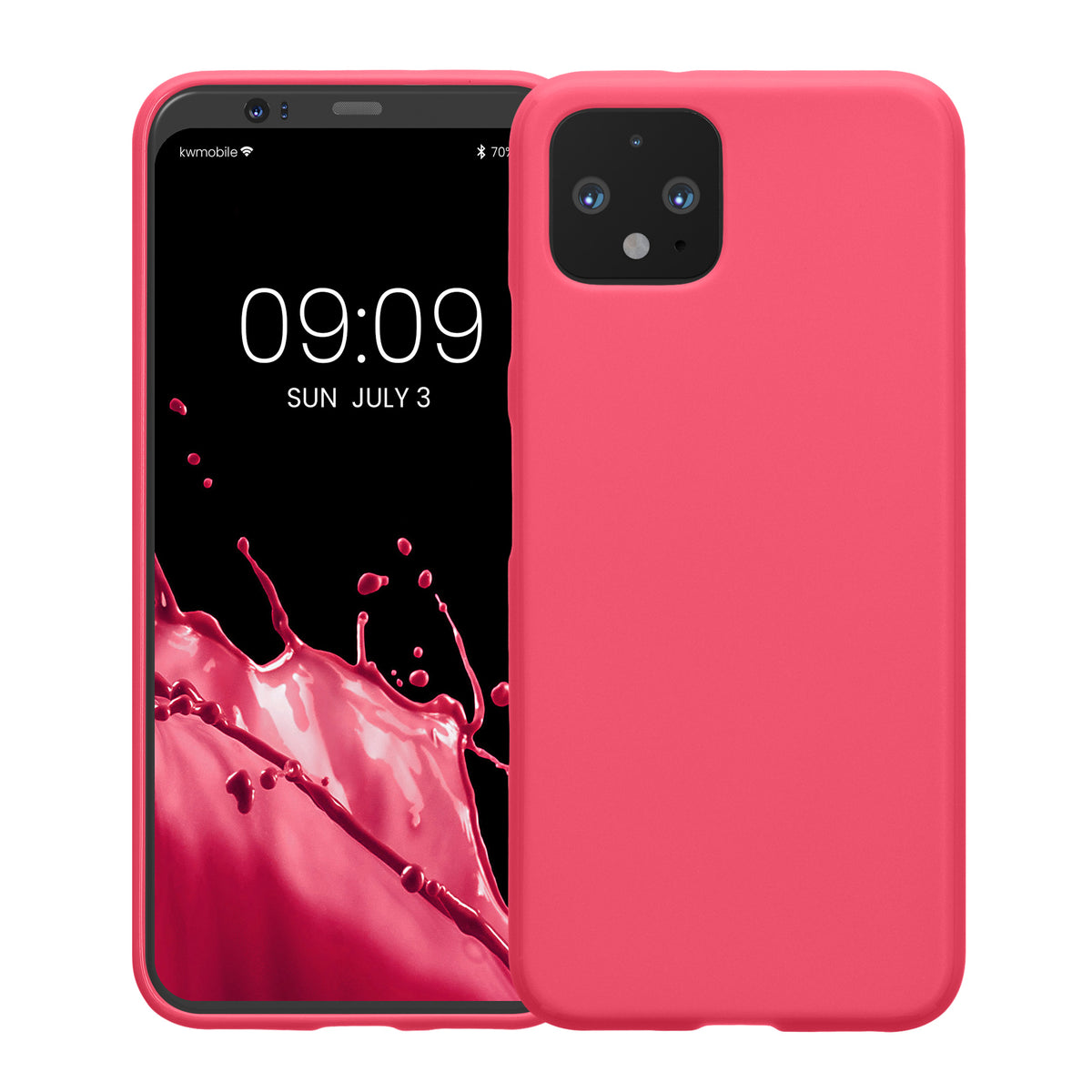 kwmobile Phone Case for Google Pixel 4 - Wireless Charging - Protective Cover