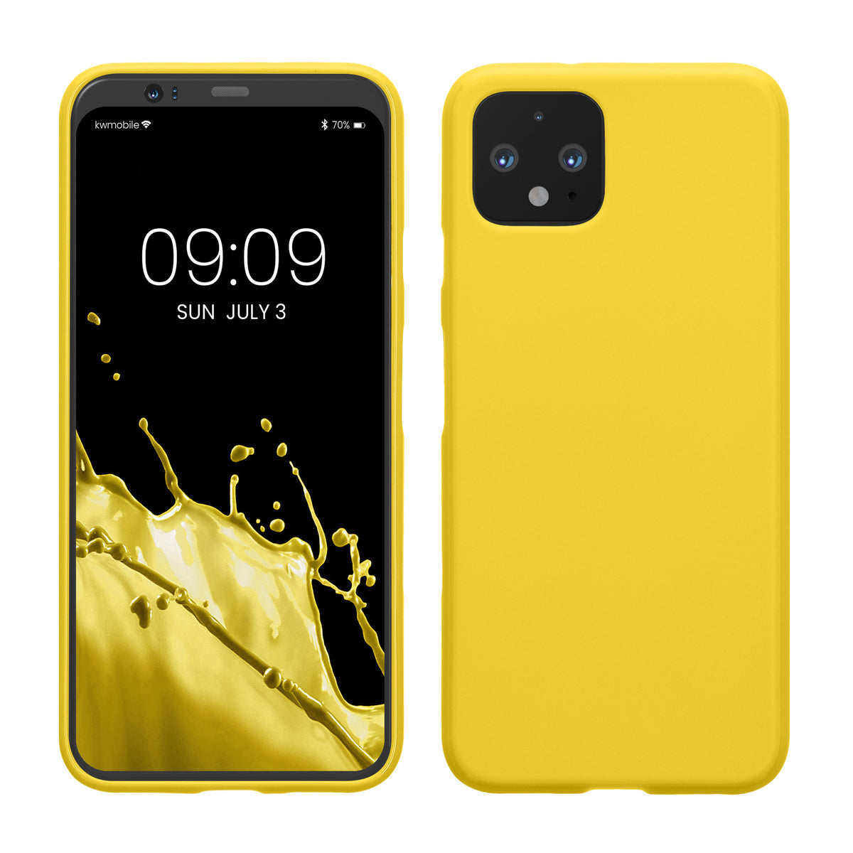 kwmobile Phone Case for Google Pixel 4 - Wireless Charging - Protective Cover