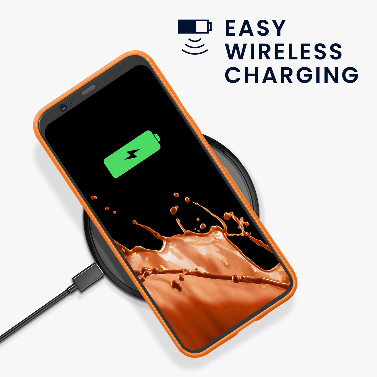 kwmobile Phone Case for Google Pixel 4 - Wireless Charging - Protective Cover