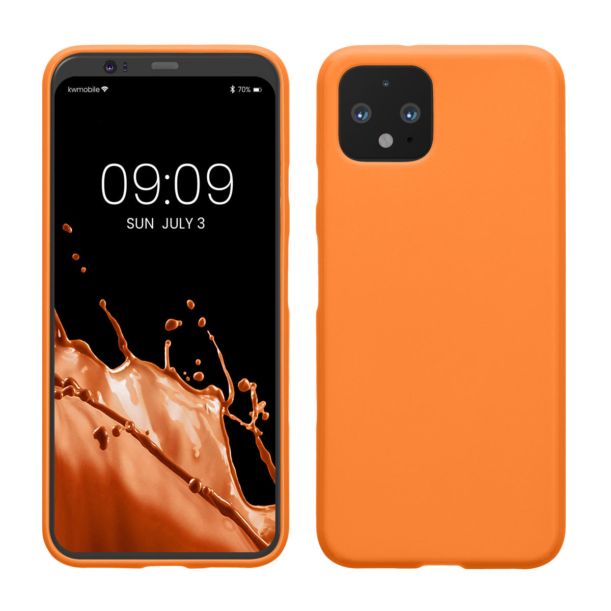 kwmobile Phone Case for Google Pixel 4 - Wireless Charging - Protective Cover