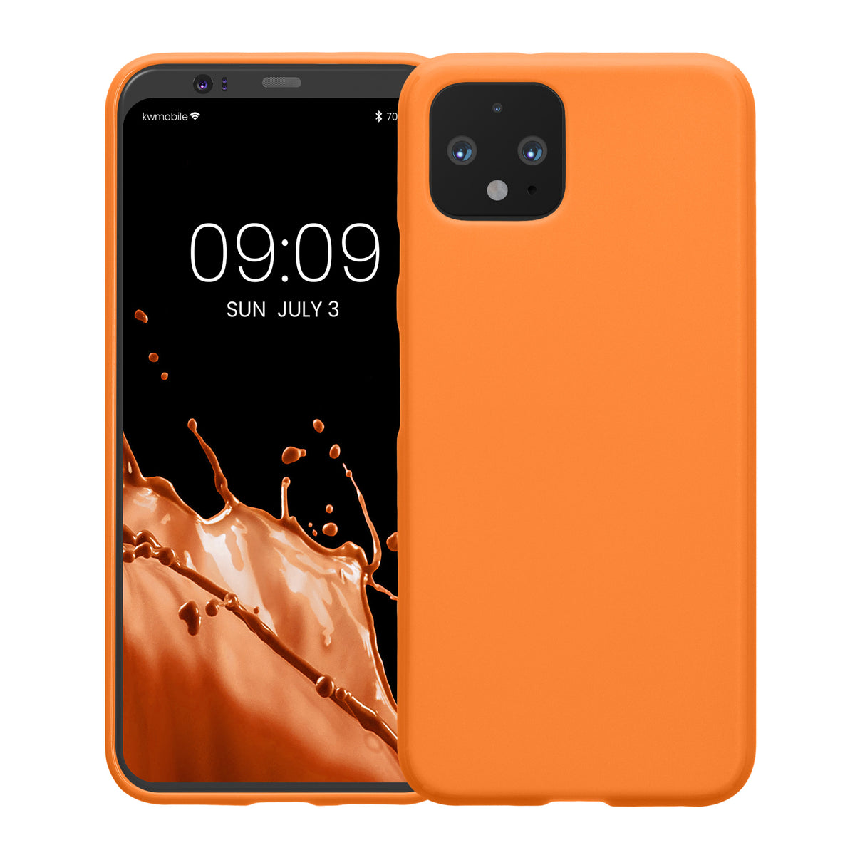 kwmobile Phone Case for Google Pixel 4 - Wireless Charging - Protective Cover