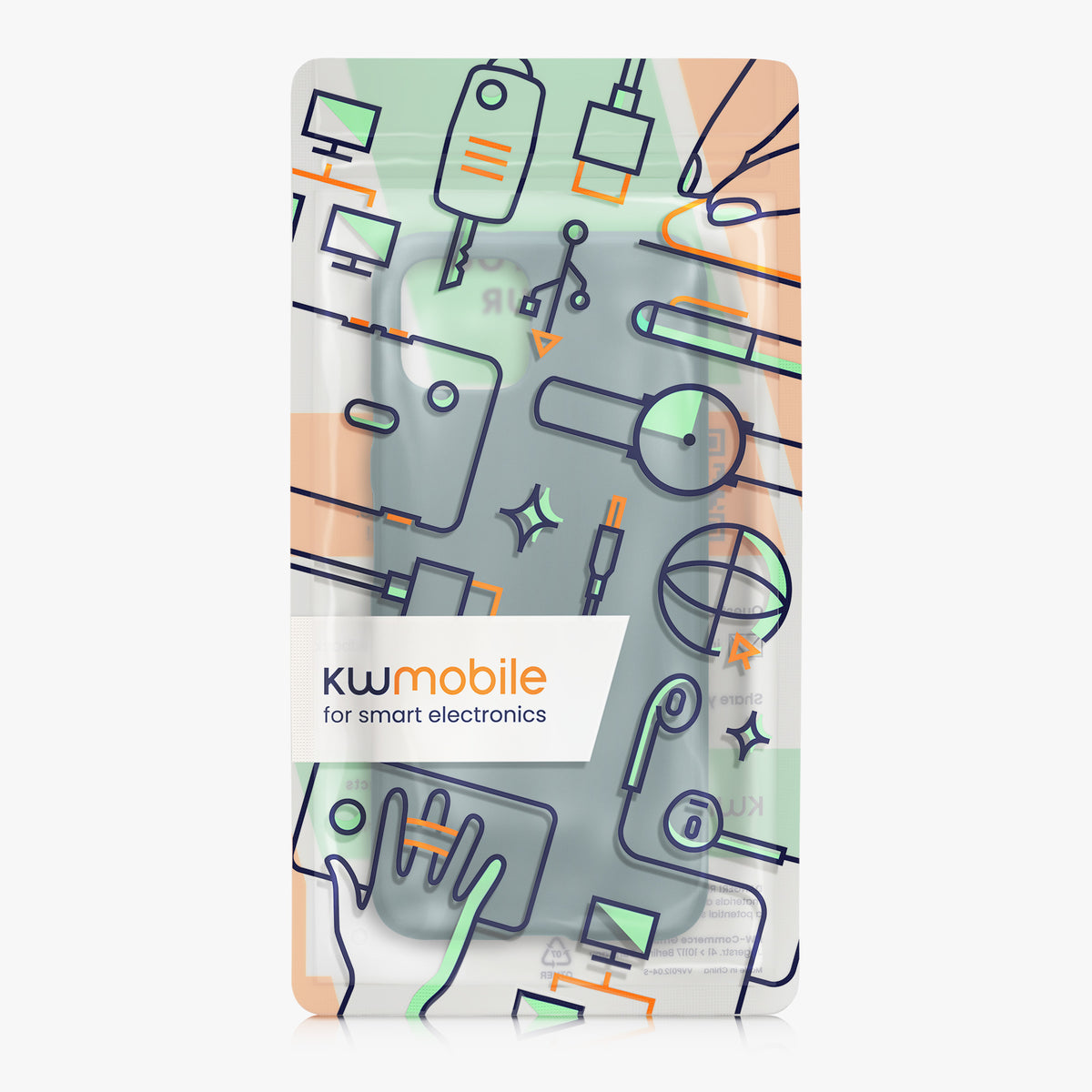 kwmobile Phone Case for Google Pixel 4 - Wireless Charging - Protective Cover