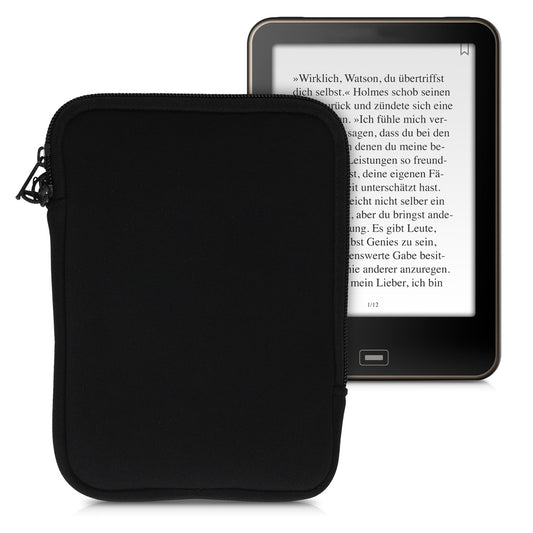 kwmobile Protective Bag for eReader Pouch Cover Case Protective Sleeve 17 x 12 x 2 cm Internal Dimensions