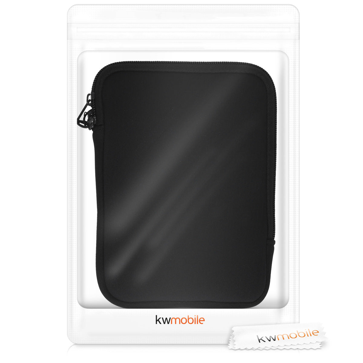 kwmobile Protective Bag for eReader Pouch Cover Case Protective Sleeve 17 x 12 x 2 cm Internal Dimensions