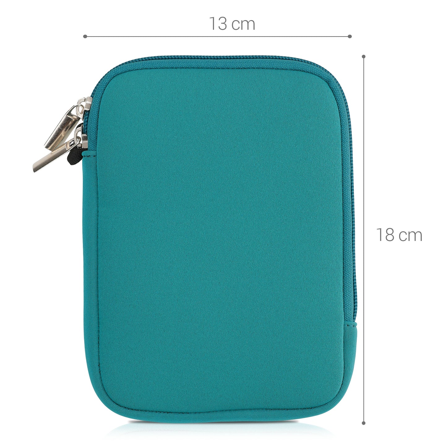 kwmobile Protective Bag for eReader Pouch Cover Case Protective Sleeve 17 x 12 x 2 cm Internal Dimensions