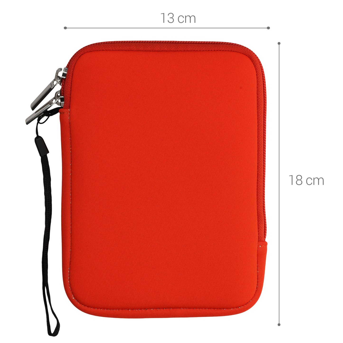 kwmobile Protective Bag for eReader Pouch Cover Case Protective Sleeve 17 x 12 x 2 cm Internal Dimensions