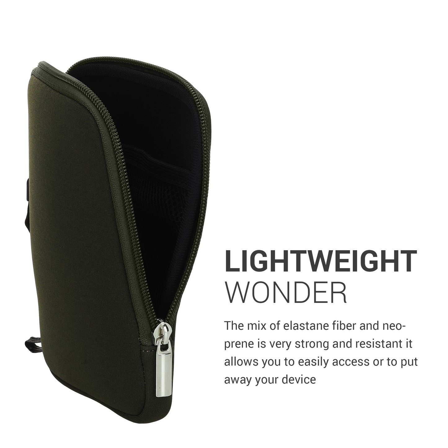 kwmobile Protective Bag for eReader Pouch Cover Case Protective Sleeve 17 x 12 x 2 cm Internal Dimensions